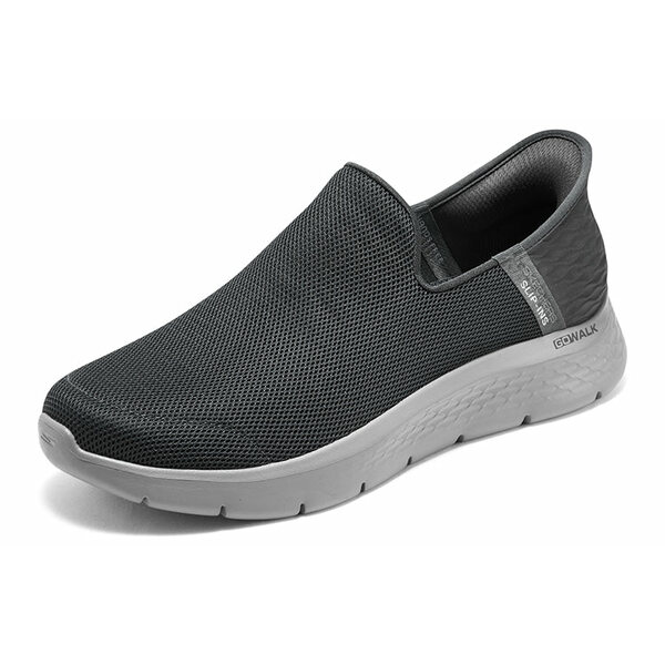 Skechers スケッチャーズ メンズ スニーカー 【Skechers Slip Ins Go Walk 'Dark Grey' 216491-DKGY】 サイズ US_8.5(26.5cm)