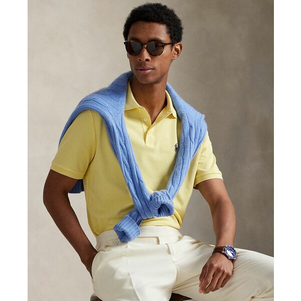 ■トップスサイズ 単位(cm) USサイズ｜胸囲(cm) XS(32-34in)｜84 S(34-36in)｜88 M(36-38in)｜94 L(38-40in)｜100 XL(42-44in)｜106 ■ブランド Polo Ralph Lauren (ラルフローレン)■商品名 Men's Classic-Fit Stretch Mesh Polo Shirt■こちらの商品は米国・ヨーロッパからお取り寄せ商品となりますので、 お届けまで10日〜2週間前後お時間頂いております。 ■各ブランド・商品・デザインによって大きな差異がある場合がございます。 ■あくまで平均的なサイズ表ですので、「参考」としてご利用ください。 ■店内全品【送料無料】です！（※沖縄・離島は別途送料3,300円がかかります）