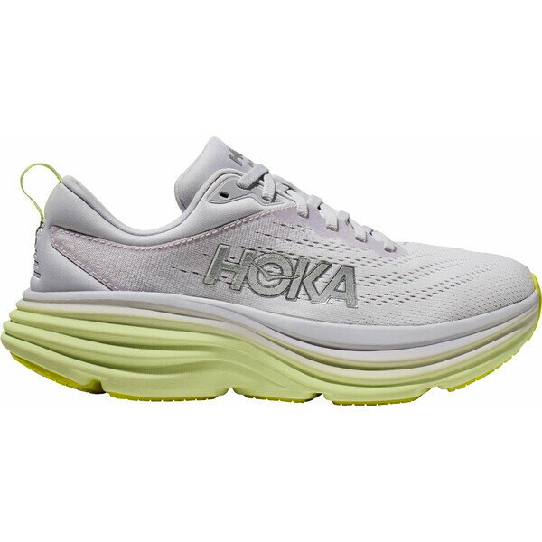 ホカオネオネ レディース ランニング スポーツ HOKA Women's Bondi 8 Running Shoes Luminary Green