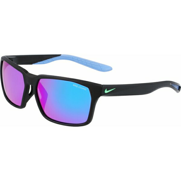 ナイキ メンズ サングラス・アイウェア アクセサリー Nike Maverick RGE Sunglasses Black/Turquoise