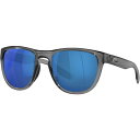 コスタデルマール メンズ サングラス・アイウェア アクセサリー Costa Del Mar Irie Polarized Sunglasses Gray Crystal/Blue Mirror