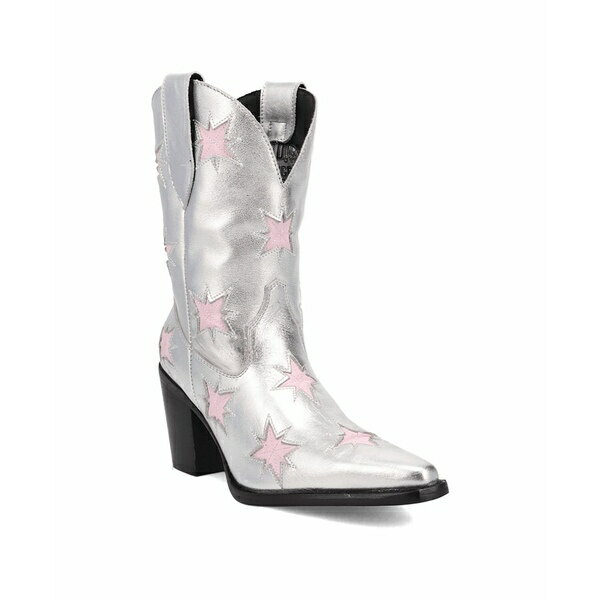ディンゴ レディース ブーツ シューズ Women's Starburst Leather Boot Silver