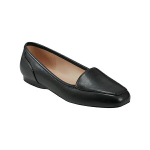 バンドリーノ レディース スリッポン・ローファー シューズ Women's Liberty Square Toe Slip-On Loafers Black