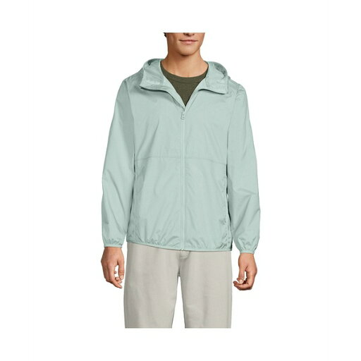 ランズエンド メンズ ジャケット&ブルゾン アウター Men's UPF 50 Windbreaker Jacket Morning dew ランズエンド メンズ ジャケット&ブルゾン アウター Men's UPF 50 Windbreaker Jacket Morning dew