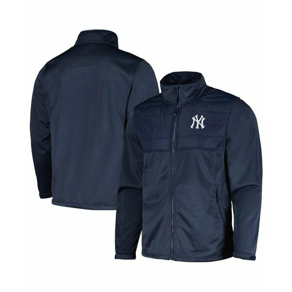 ■トップスサイズ 単位(cm) USサイズ｜胸囲(cm) XS(32-34in)｜84 S(34-36in)｜88 M(36-38in)｜94 L(38-40in)｜100 XL(42-44in)｜106 ■ブランド Dunbrooke (ダンブルック)■商品名 Men's Heather Navy New York Yankees Explorer Full-Zip Jacket■こちらの商品は米国・ヨーロッパからお取り寄せ商品となりますので、 お届けまで10日〜2週間前後お時間頂いております。 ■各ブランド・商品・デザインによって大きな差異がある場合がございます。 ■あくまで平均的なサイズ表ですので、「参考」としてご利用ください。 ■店内全品【送料無料】です！（※沖縄・離島は別途送料3,300円がかかります）