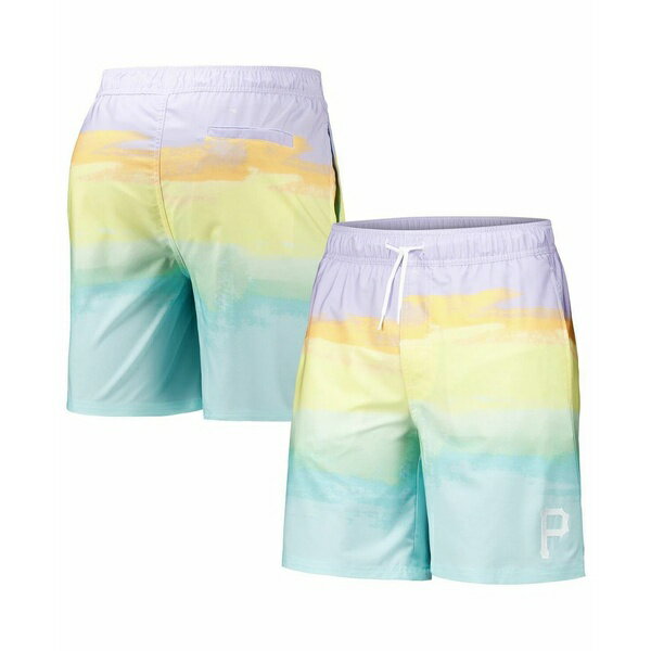 楽天astyカールバンクス メンズ カジュアルパンツ ボトムス Men's Pittsburgh Pirates Perfect Game Volley Board Shorts Multi
