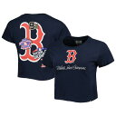 ニューエラ レディース Tシャツ トップス Boston Red Sox New Era Women 039 s Historic Champs TShirt Blue