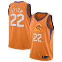 ジョーダン メンズ ユニフォーム トップス Deandre Ayton Phoenix Suns Jordan Brand 2020/21 Swingman Jersey Statement Edition Orange