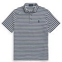 【送料無料】 ラルフローレン メンズ ポロシャツ トップス SS Pima Stripe Sn32 Navy/Wht