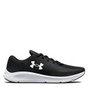 yz A_[A[}[ Y jO X|[c Armour Charged Pursuit 3 Mens Trainers Black/White