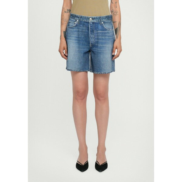 ラグアンドボーン レディース カジュアルパンツ ボトムス MIRAMAR PONTE KAIA - Shorts - blue denim