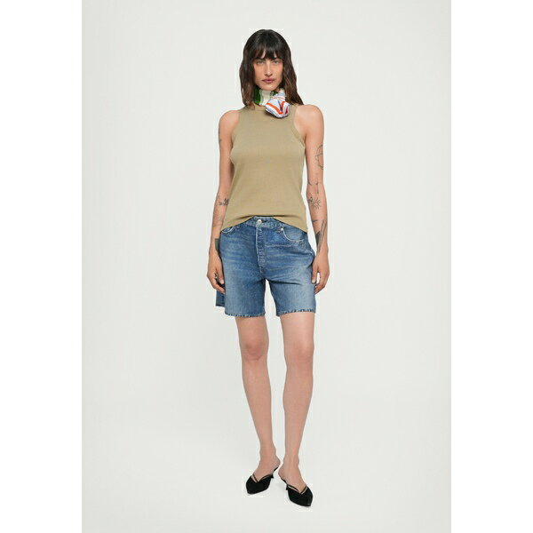 ラグアンドボーン レディース カジュアルパンツ ボトムス MIRAMAR PONTE KAIA - Shorts - blue denim