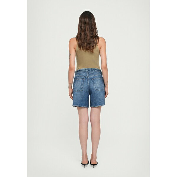ラグアンドボーン レディース カジュアルパンツ ボトムス MIRAMAR PONTE KAIA - Shorts - blue denim