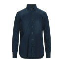 【送料無料】 ダンディライフ バイ バルバ メンズ シャツ トップス Shirts Blue