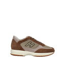 【送料無料】 ホーガン メンズ スニーカー シューズ Sneakers Brown