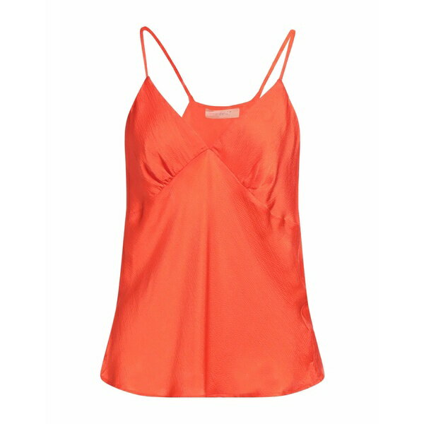 【送料無料】 ツインセット レディース Tシャツ トップス Tops Orange