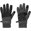 RrA Y  ANZT[ Columbia Men's Cloudcap Fleece Gloves City Grey Heather/Black