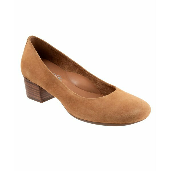 ソフトウォーク レディース ヒール シューズ Women's Lynn Pumps Camel suede