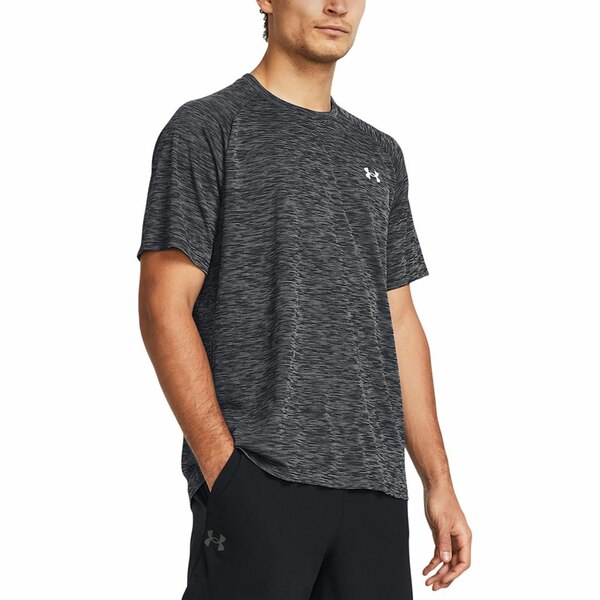 アンダーアーマー メンズ Tシャツ トップス Men's UA Tech¢ Textured Performance T-Shirt 587 Jasper Blue / / White