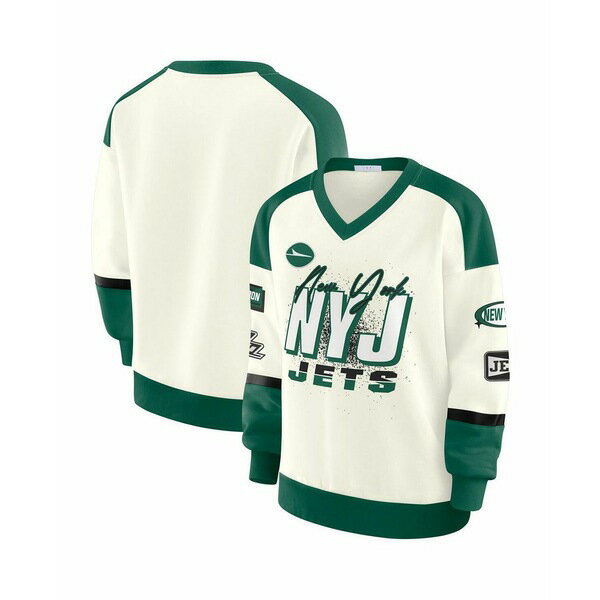 ウェア バイ エリン・アンドリューズ レディース パーカー・スウェットシャツ アウター Women's Cream ..