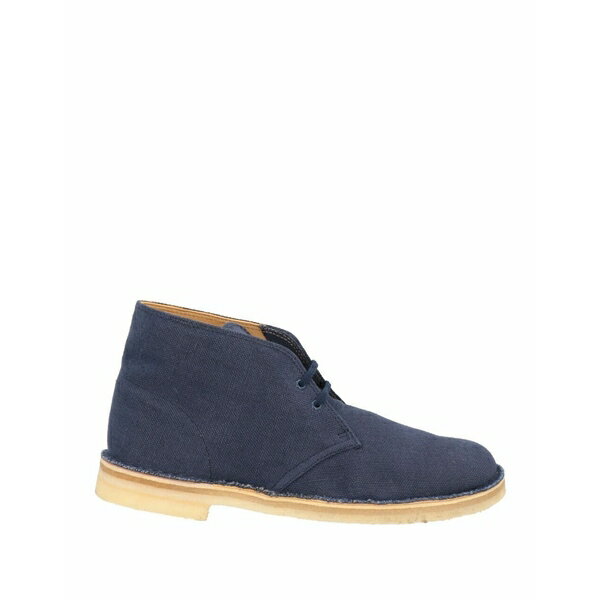 【送料無料】 クラークス メンズ ブーツ シューズ Ankle boots Navy blue