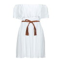 【送料無料】 モーテル レディース ワンピース トップス Mini dresses White