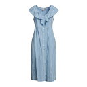 C` fB[X s[X gbvX Midi dresses Sky blue