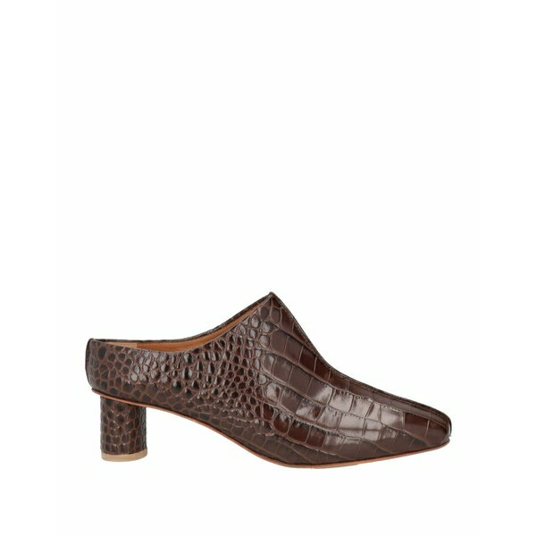 【送料無料】 エルオーキュー レディース サンダル シューズ Mules & Clogs Dark brown