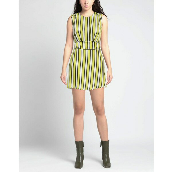 【送料無料】 フランキーモレロ レディース ワンピース トップス Mini dresses Acid green 2