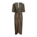 コスタレロス レディース ワンピース トップス Midi dresses Brown