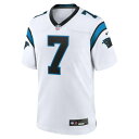 ナイキ メンズ ユニフォーム トップス Jadeveon Clowney Carolina Panthers Nike Game Jersey White