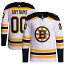 ǥ  ˥ե ȥåץ Boston Bruins adidas Away Primegreen Authentic Custom Jersey White