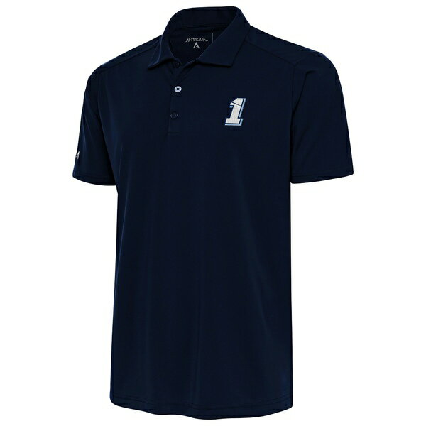 アンティグア メンズ ポロシャツ トップス Ross Chastain Antigua Tribute Polo Navy