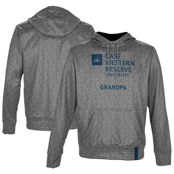 プロスフィア メンズ パーカー・スウェットシャツ アウター Case Western Reserve Spartans ProSphere Grandpa Logo Pullover Hoodie Gray