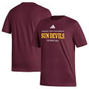 アディダス メンズ Tシャツ トップス Arizona State S