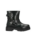【送料無料】 コーラルブルー レディース ブーツ シューズ Ankle boots Black