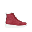 【送料無料】 ワンダーズ レディース スニーカー シューズ Sneakers Red(4)