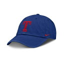 ナイキ レディース 帽子 アクセサリー Women's Royal Texas Rangers Club Adjustable Hat Royal