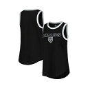 カールバンクス レディース カットソー トップス Women's Black Los Angeles Kings Strategy Tank Top Black