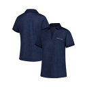 アンダーアーマー レディース カットソー トップス Women's Navy THE PLAYERS Playoff 3.0 Eagle Swoop V-Nec...