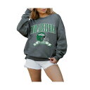 ゲームデイ レディース カットソー トップス Women's Charcoal Philadelphia Eagles Seal The Deal Premiu...