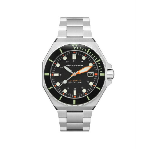 スピ二カー メンズ 腕時計 アクセサリー Men's Dumas Automatic Solid Stainless Steel Bracelet Watch, 44mm Black スピ二カー メンズ 腕時計 アクセサリー Men's Dumas Automatic Solid Stainless Steel Bracelet Watch, 44mm Black