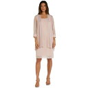 アールアンドエムリチャーズ レディース ワンピース トップス Petite Flyaway Jacket & Dress Blush