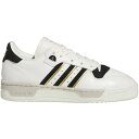 adidas アディダス メンズ スニーカー 【adidas Rivalry 86 Low Cloud White Core Black Ivory】 サイズ US_5.5(23.5cm) Cloud White/Core Black/Ivory(4)