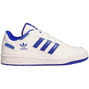 adidas アディダス メンズ スニーカー 【adidas Forum Low CL Core White Royal Blue】 サイズ US_11.5(29.5cm) Core White/Royal Blue/Core White(4)