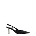 ジバンシー レディース ヒール シューズ Embellished Pointed-toe Slingback Pumps Black