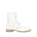 【送料無料】 モマ レディース ブーツ シューズ Ankle boots White