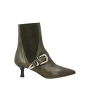 【送料無料】 ファウジアン ジュネス レディース ブーツ シューズ Ankle boots Green