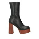 【送料無料】 ジア / RHW レディース ブーツ シューズ Ankle boots Black