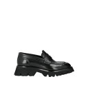 【送料無料】 サントーニ レディース スリッポン・ローファー シューズ Loafers Black
